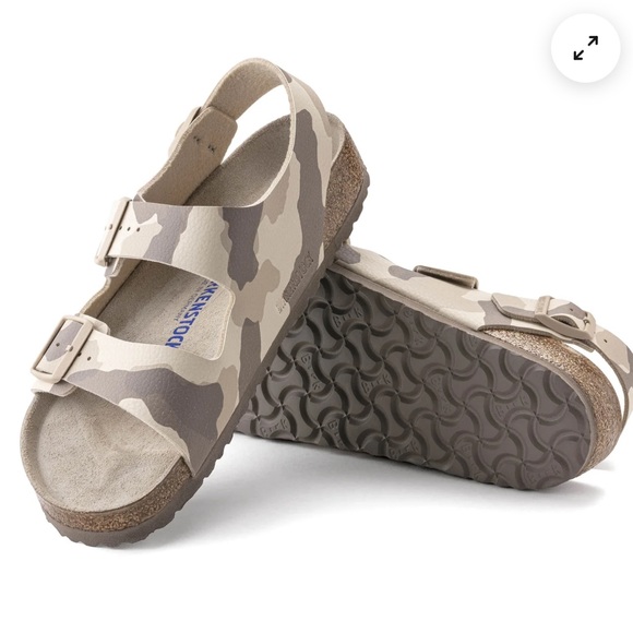 Birkenstock Milano Soft Footbed Birko-Flor Sandals. MSRP $120 - Picture 5 of 17